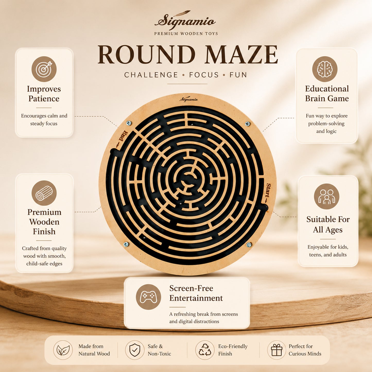 Puzzle Game Round -