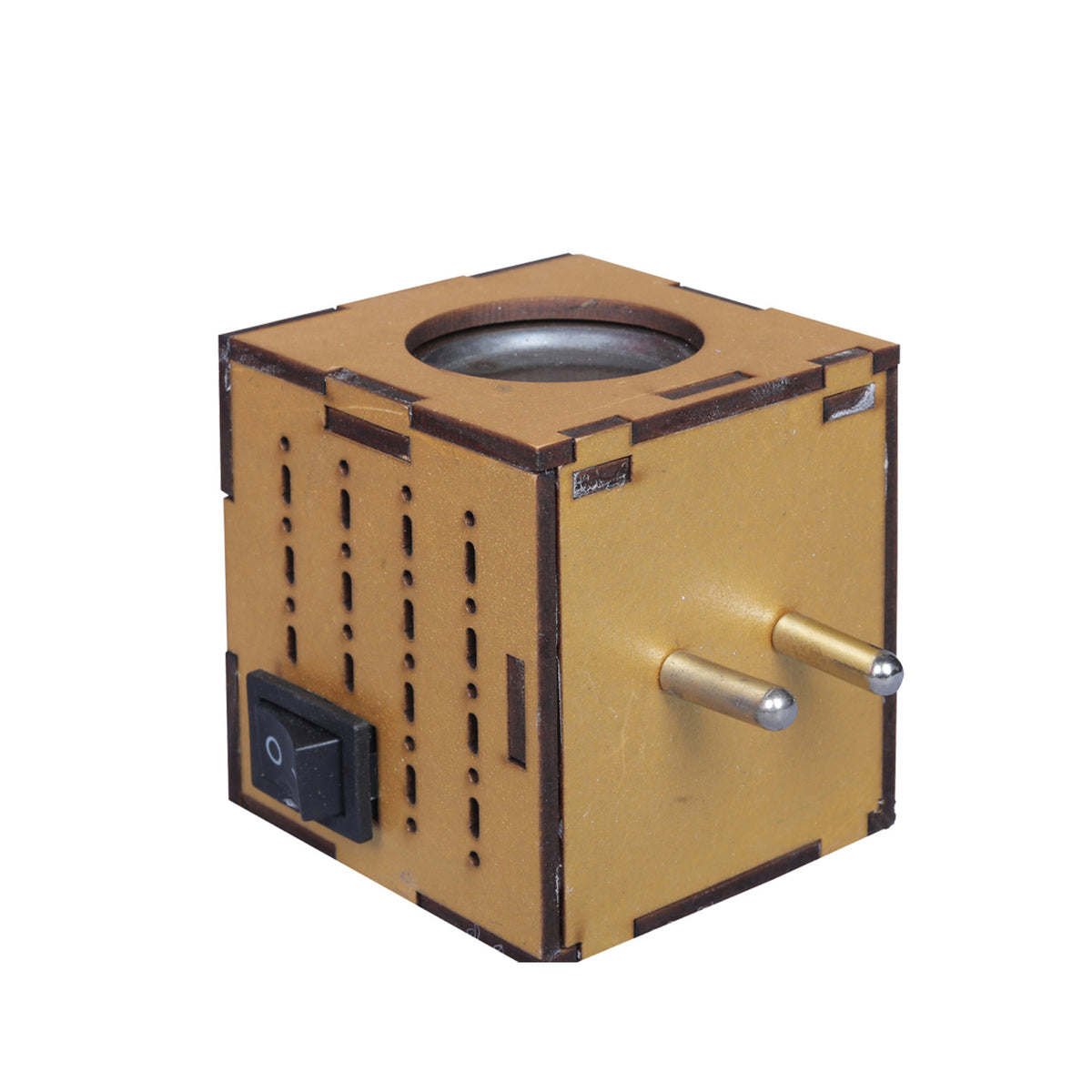 Square Wood Kapurdani Mahakal -(Packing-Loose)