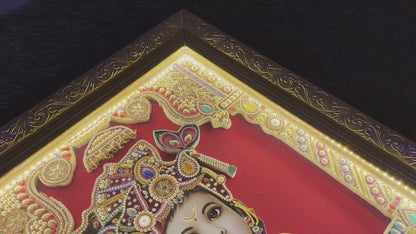 Bal Krishna Photo Frame (14X11 Inch) - (Packing-Box)
