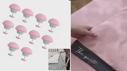 Blanket Clips Pink -(Packing-Loose)