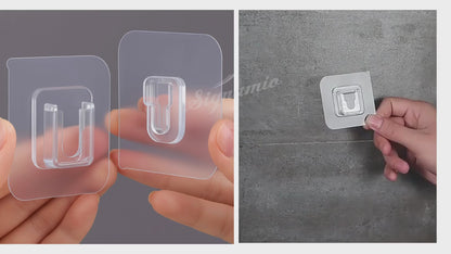 Self Adhesive Male Female Wall Hooks 1 pcs -