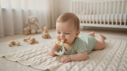 Silicone Teether Yellow -