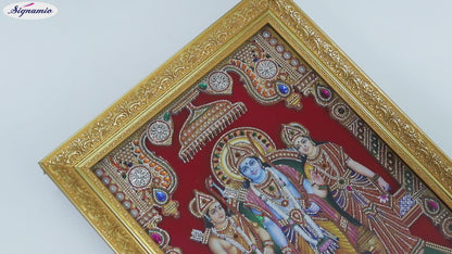 Ram Darbar Photo Frame (23X18 Inch) - (Packing-Box)