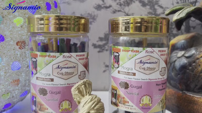 Regular Metallic Dhoop Stick 100gm -Pink-(Packing-Jar)
