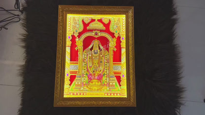 Tirupati Balaji Photo Frame (14X11 Inch) - (Packing-Box)
