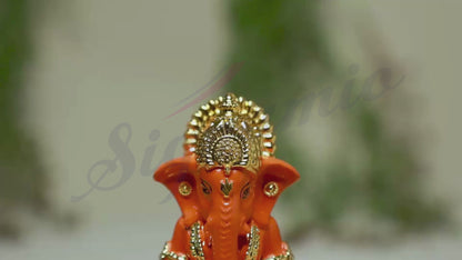 Ganesha Statue White -(Packing-Box)