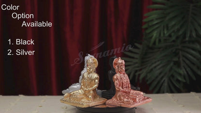 Hanuman Statue Silver -(Packing-Box)