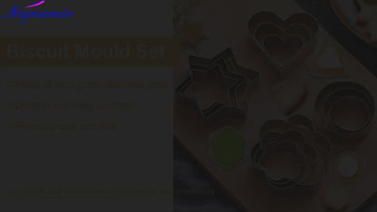 Stainless Steel Cookie Cutter -(Packing-Blister Pack)